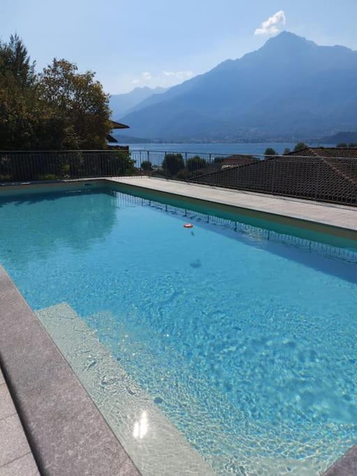 Lago-Apartment Midy, Sfeervol, Zwembad, Airco 도마소 외부 사진