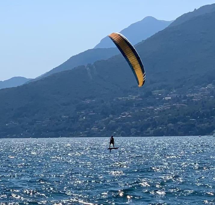 Lago-Apartment Midy, Sfeervol, Zwembad, Airco 도마소 외부 사진
